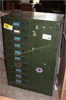 Vintage Steelmaster Tin Storage Cabinet