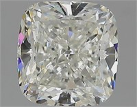 Gia Certified Cushion Cut 2.19ct Si1 Diamond