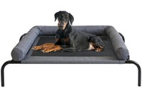 PETIME Cooling Elevated Pet Cushion Bed Raised