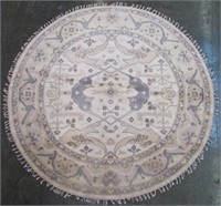 Handmade Oriental Round Area Rug