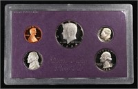 1984 United States Mint Proof Set 5 coins - No Out