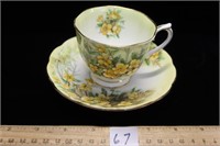 VIBRANT ROYAL ALBERT CUP & SAUCER