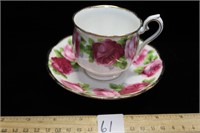 PRETTY ROYAL ALBERT CUP & SAUCER