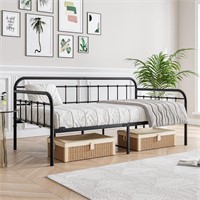 READ! JURMERRY Metal Daybed Frame Twin Size