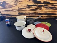 Enamelware  Lids and more