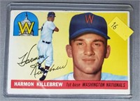 1955 Topps Harmon Killebrew Rookie Baseball Card