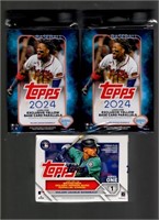 3 Count of Boxes - 2 Count of 2024 Topps Series 1
