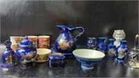 Asian Porcelain Miniatures , Vases Bells ,