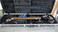 IBANEZ ELECTRIC BASE GUITAR IN HARD SIDED CASE