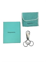A Tiffany & Co Sterling Keychain TW 34Gr Has Box