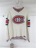 Chandail de laine S/P officiel NHL wool jersey