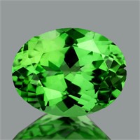 Natural Chrome Green Tsavorite Garnet {VVS}