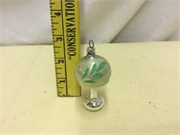 Vintage Glass Christmas Tree Ornament WEST GERMANY