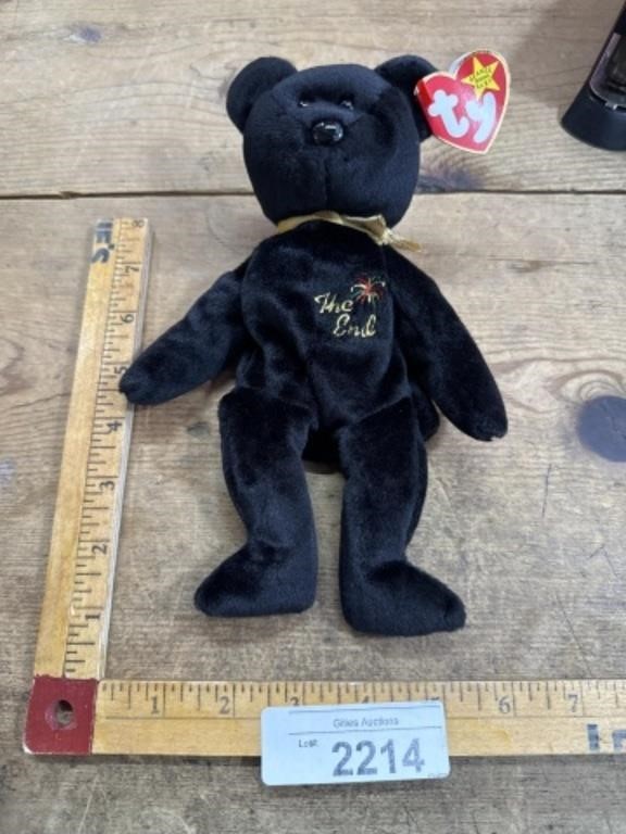 Vintage beanie baby the end