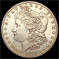 1885-S Morgan Silver Dollar CLOSELY UNCIRCULATED