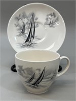 Johnson Bros Teacup & Saucer, England