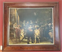 The Night Watch by  Rembrandt Framed Artwork