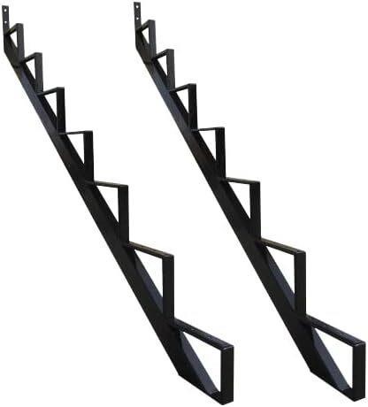 Steel 7 Step Stair Riser 57 Deck (2 Pack)