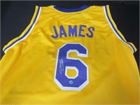 LEBRON JAMES SIGNED JERSEY WITH COA
