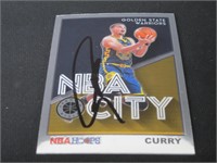 STEPHEN CURRY SIGNED SPORTS CARD WITH COA