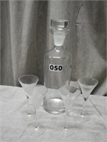 Decanter And Glasses
