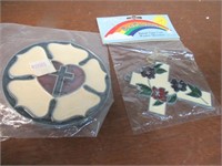Stained Glass Cross Lot