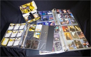 Three albums of "the X file" collectors cards