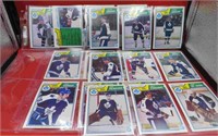 1983-84 Lot Toronto Maple Leaf Hockey Cards Stars