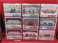 1977-78 OPC Lot 9 NHL Team Cards Unmarked Hockey