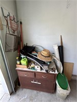 Corner Lot of Tools, Garden Supplies, and More!