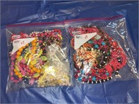 COSTUME JEWELRY NECKLACES AND BRACLETS