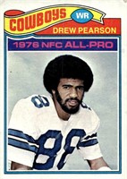 1977 Topps #130 Drew Pearson vg
