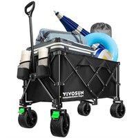VIVOSUN Collapsible Folding Wagon, Outdoor Utility