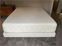Temperpedic Queen mattress and box spring
