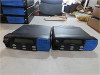 (2)CDM1250 Motorola radio