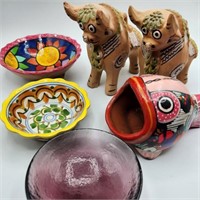 Mexican Style Pottery Lot