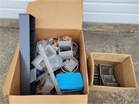 Assorted Parts Bins with Hardware