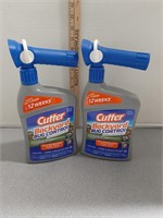 2 NEW bottles of Cutter backyard bug control