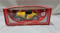 Large nib coke die-cast car