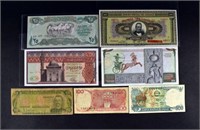 Group Of Middle Eastern Currency