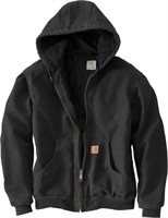 New Carhartt Men's Sandstone Active Jacket,Black,X
