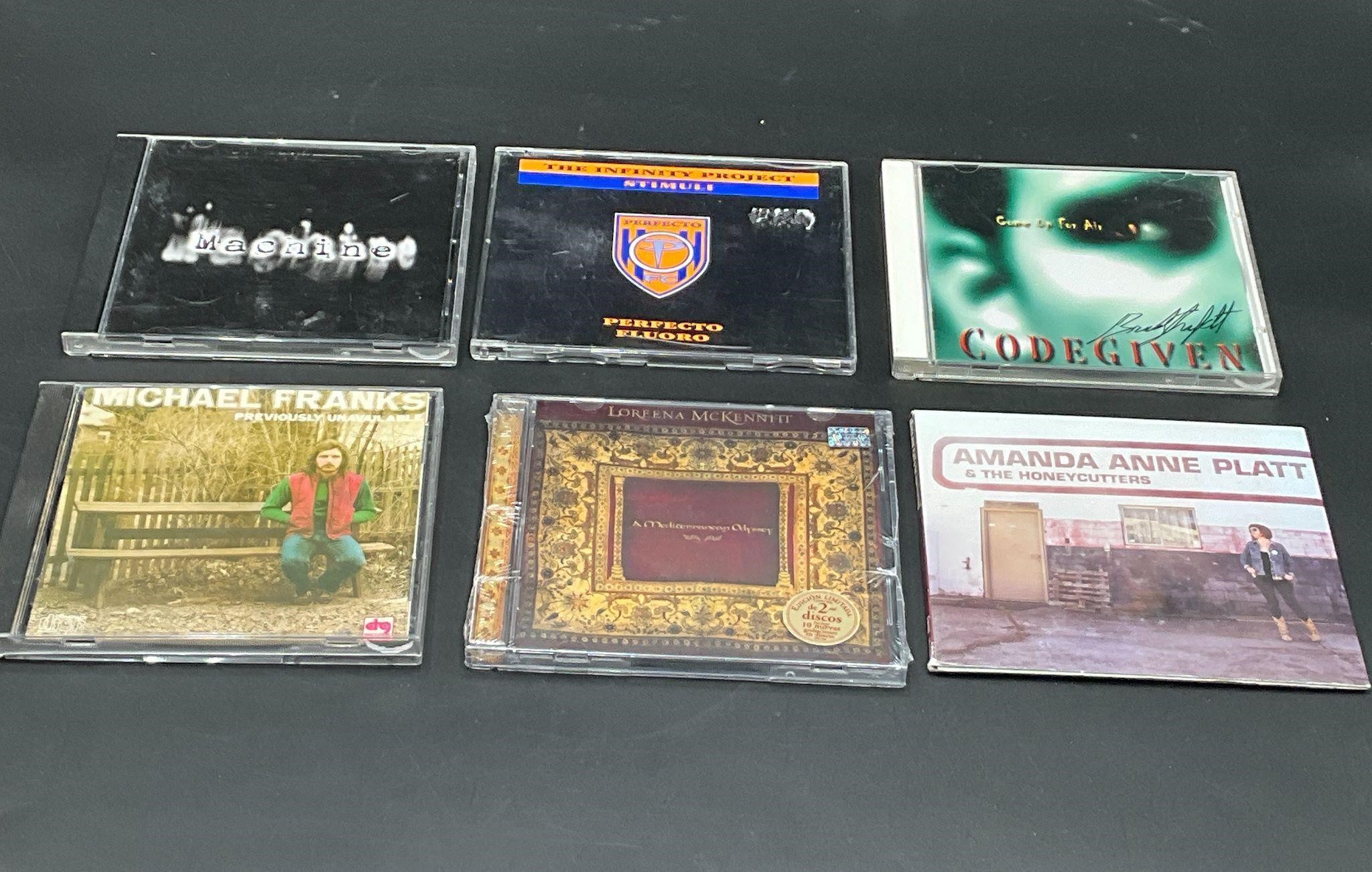Lot of 6 CD's (Folk Rock, Electronic, Jazz +)