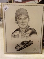 Kevin harvick 29 print only picture no frame