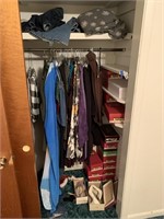 Clothes & Shoes in Closet