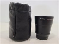 Canon tele-converter camera lens