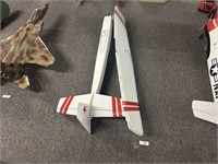 RC Airplane Body With Wings And Engine