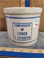 LINDER & SWANSON ADV. BEATER JAR