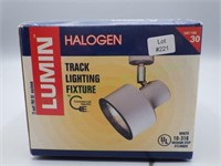 NIB Lumin Par Halogen Track Lighting White 10-316