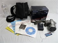 Panasonic FZ8 Lumix Camera & Case