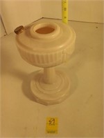 Aladdin B75  Tall Lincoln Drape Milk Glass Lamp